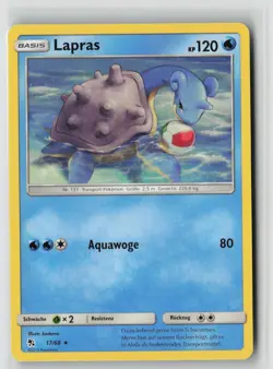 Lapras 17/68 Rare - Verborgenes Schicksal - DE - NM - Pokemon TCG - Image 1