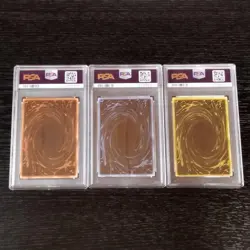PSA 10 YU-GI-OH! Slifer GBI-001, Obelisk GBI-002, Ra GBI-003 Promo Set Yugioh - Image 3