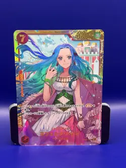 One Piece Nefeltari Vivi OP04-118 Japanese SEC Holo NM - Image 1