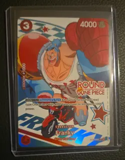 One Piece x Round 1 Franky ST21-011 Promo English - Image 1