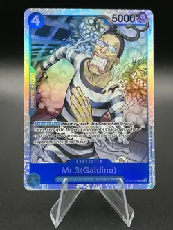 Mr 3 Galdino SR Foil OP16-056 The Time of Battle One Piece TCG English NM - Image 1