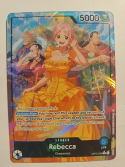One Piece TCG Rebecca Leader Alt Art OP15-039 English M/NM - Image 1
