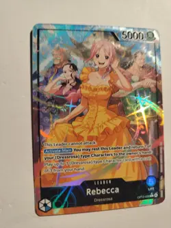 One Piece TCG Rebecca Leader Alt Art OP15-039 English M/NM - Image 3