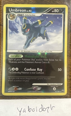 Umbreon - Majestic Dawn (MD) 32/100 Reverse Holo Pokemon Card NM - Image 1