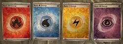 Pokemon TCG SVE Holo 8-Card Basic Energy Lot (EN) - Image 3