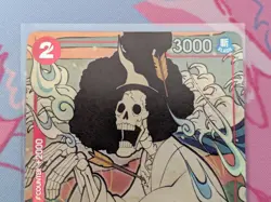 One Piece TCG Brook English Version 1st Anniversary Set ST01-011 Promo Card - Image 4