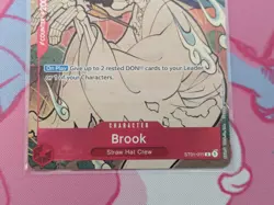 One Piece TCG Brook English Version 1st Anniversary Set ST01-011 Promo Card - Image 5