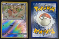 Eevee 155/214 NM/M C Lost Thunder Pokemon Reverse Holo - Image 3