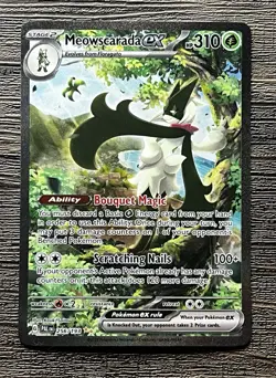 Meowscarada EX 256/193 Paldea Evolved Special Illustration Rare NM Pokemon TCG - Image 1