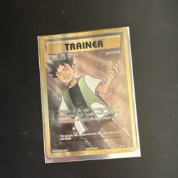 The Pokemon Company Brock's Grit 107/108 Evolutions Trainer Reverse Holo 2016 - Image 1