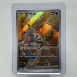 Mimikyu 075 Holo Promo Pokemon Scarlet & Violet NM - Image 1