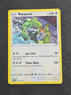 Rayquaza 014/015 Promo McDonald's Promos 2024 Pokemon Moderately Played - Image 1