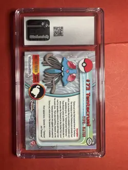 CGC 10 Tentacruel Topps Chrome Series 1 #73 2000 Pokemon Card 6036 - Image 2