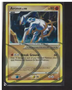 Arceus AR8 Holo Rare Arceus 2009 Pokemon NM - Image 1