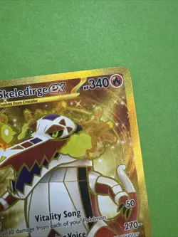 Pokemon - Skeledirge ex - 272/193 - SV02: Paldea Evolved - Holo - Hyper Rare NM - Image 3