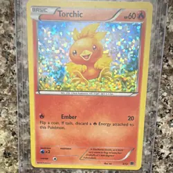 McDonald's Pokemon TCG Torchic 3/12 McDonald's 2014 Holo Promo 60 HP English - Image 1
