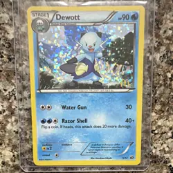 Pokemon TCG Dewott 005/012 McDonald's 2012 Holo Promo ENG 90HP - Image 1