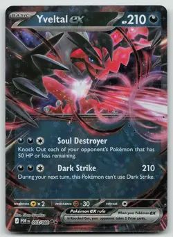 Pokemon Yveltal ex 053/088 Perfect Order Double Rare Holo NM - Image 1