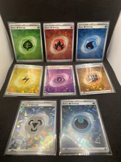 Pokemon TCG Terapagos ex UPC Cracked Ice Holo Energy Set NM Scarlet Violet - Image 1