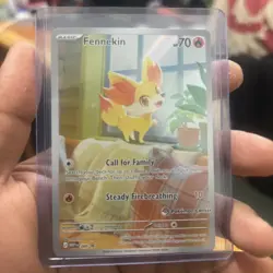 Fennekin Pokemon Center Promo Holo #080 English 70 HP Basic 2026 - Image 1