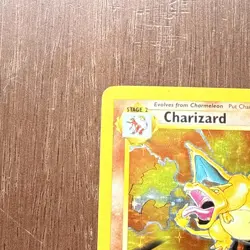 Pokemon TCG Base Set Charizard Holo - Image 5
