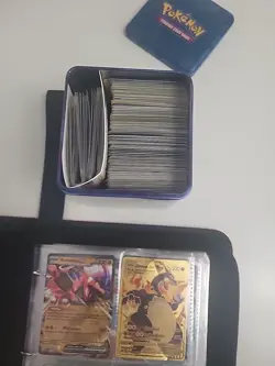 Pokemon Binder With 2 Tins - 310 Cards Included - Image 5