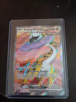 Pokemon Raging Bolt ex 196/162 Sv05: Temporal Forces Holo - Image 1