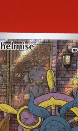 Dhelmise 091/084 Pokemon Me05: Pitch Black Illustration Rare NM - Image 3