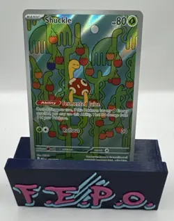 2025 Pokemon Mega Evolution Full Art Holo Shuckle 136/132 - Image 1