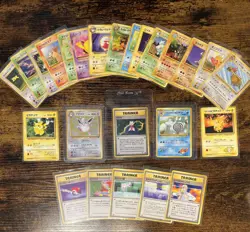 Vintage Japanese Pokemon Card Lot X 25 - Rocket Gym Heroes Jungle - Pokemon TCG - Image 1