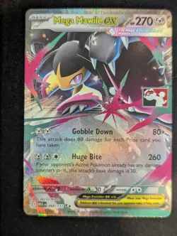 Mega Mawile ex 094/132 Holo Double Rare Prize Pack Series Pokemon Holo NM T22 - Image 1