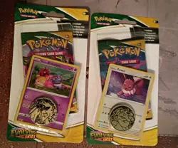 Pokemon Evolving Skies Sealed Lot From The Deep Woods Texas Checklane Booster X2 - Image 1