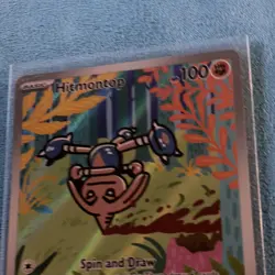 Hitmontop 240/217 SV: 151 Illustration Rare Full Art Holo Basic 100HP Eng 2023 - Image 2
