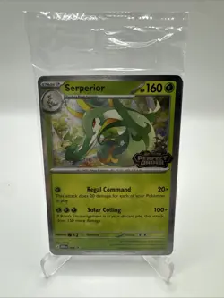 Sealed STAFF Mega Evolution Perfect Order Promo Prerelease Pack 4 Pokemon - Image 1