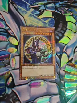 Yu-Gi-Oh! Dark Magician (9th Art) Quarter Century Secret Rare RA04-EN106 1st Edi - Image 1