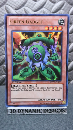 | Yugioh Green Gadget LCYW-EN039 1st Edition Ultra Rare Yugis World LP 🔥 | - Image 1