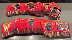 Lot of 450+ Mortal Kombat Red Border CCG Kards BradyGames 1994 TCG Cards - Image 1