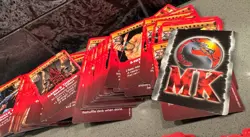 Lot of 450+ Mortal Kombat Red Border CCG Kards BradyGames 1994 TCG Cards - Image 3