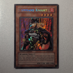 Yu-Gi-Oh! TCG Konami Command Knight CT1-EN003 2004 Tin Secret Rare Holo - Image 1
