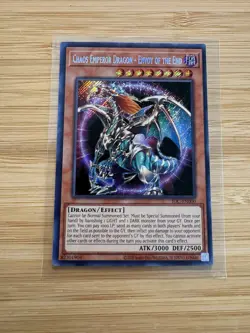 YuGiOh! Invasion of Chaos Emperor Dragon Envoy of the End IOC-EN000 NM ✨ - Image 1