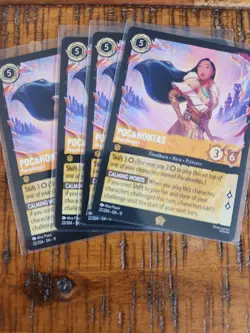 Pocahontas Peacekeeper - Lorcana Winterspell - Legendary NM 22/204. X4 - Image 1