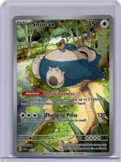 Pokemon Snorlax - Promo SV: Scarlet & Violet Promo Cards 051 LP - Image 1