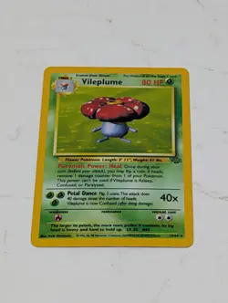 Vileplume 15/64 Jungle Holo Rare Vintage Pokemon TCG Card WOTC 1999 - Image 1