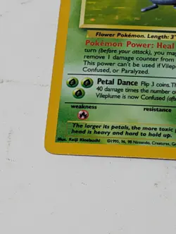 Vileplume 15/64 Jungle Holo Rare Vintage Pokemon TCG Card WOTC 1999 - Image 3