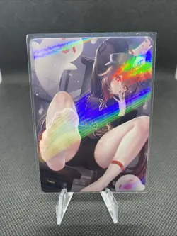 Peach Blossom Dew Goddess Story Hu Tao Genshin Impact 016 Spicy Feet Waifu Card - Image 1