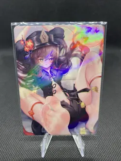 Peach Blossom Dew Goddess Story Hu Tao Genshin Impact 015 Spicy Feet Waifu Card - Image 1