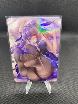 Peach Blossom Dew Goddess Story Keqing Genshin Impact 026 Spicy Feet Waifu Card - Image 1