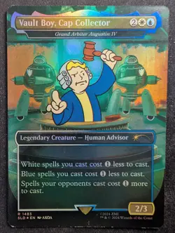 Vault Boy, Cap Collector (Augustin IV) - Foil Borderless - Secret Lair (MTG) - Image 1