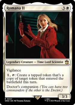 MTG - Romana II - Doctor Who - Magic the Gathering - Image 1