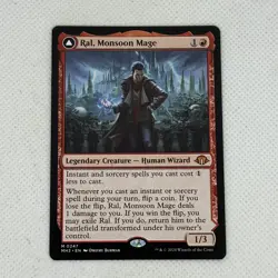 MTG MH3 | Ral, Monsoon Mage 0247 / Ral, Leyline Prodigy 0247 | Mythic! - Image 1